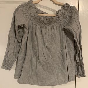 Loft off the shoulder blouse